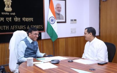 गढ़वाल सांसद अनिल बलूनी ने केंद्रीय खेल एवं युवा मामलों के मंत्री मनसुख मंडविया से की मुलाकात, यह रहा खास …