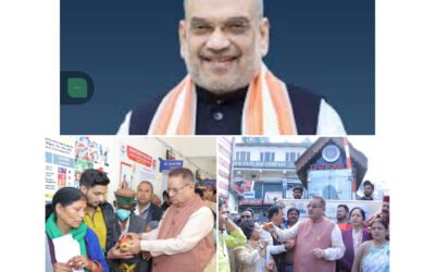 केंद्रीय गृह मंत्री अमित शाह के जन्म दिवस के मंत्री गणेश जोशी ने मसूरी के उप जिला चिकित्सालय में मरीजों को फल वितरित किए