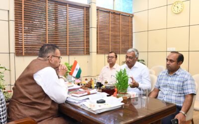 राज्य के छोटे और मझोले कृषि उद्योगों की प्रतिस्पर्धा क्षमता बचाने के लिए मंडी शुल्क घटाने का वक्त—कृषि मंत्री से की मांग